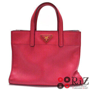 PRADA Saffiano Tote Bag Pink